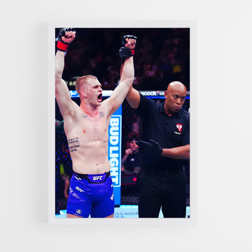 Poster Ian garry – affiche MMA (vue 3)